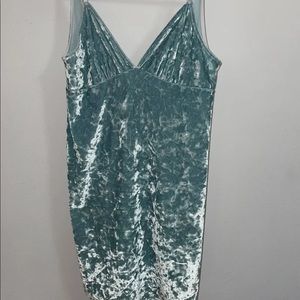 NWT Forever 21 Velvet Oversized Dress- Small